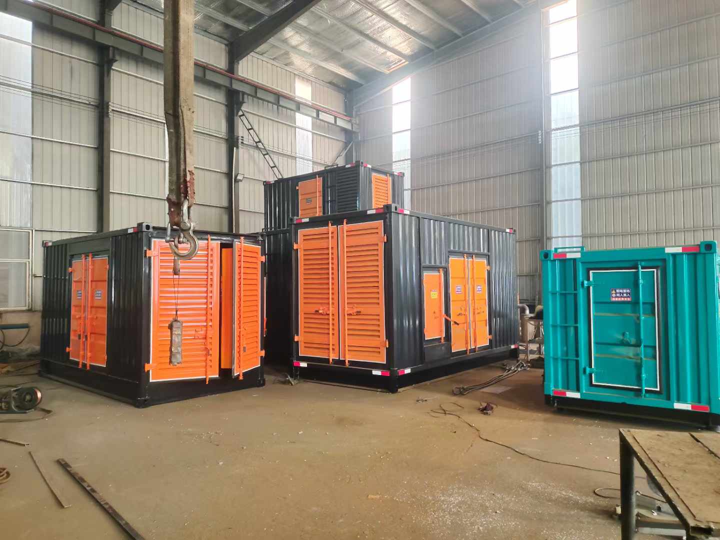 武进500kw柴油发电机组可以带动多少功率设备？